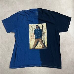 90s Legends Snoop Dog Hip Hop Rap T Split Ty Dye Shirt